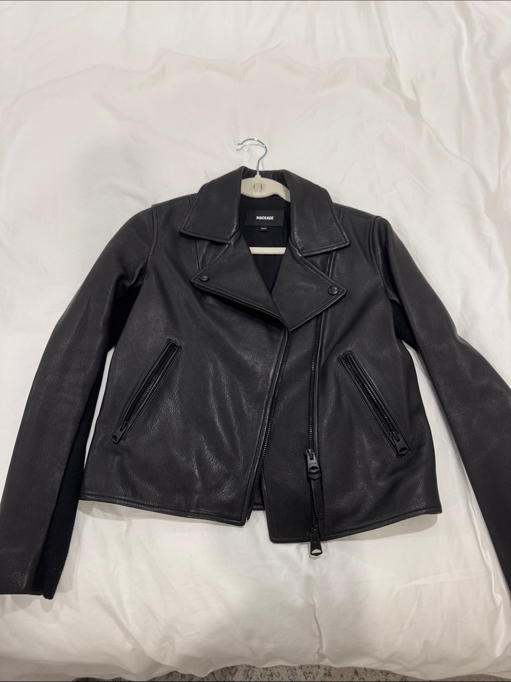 Mackage leather jacket